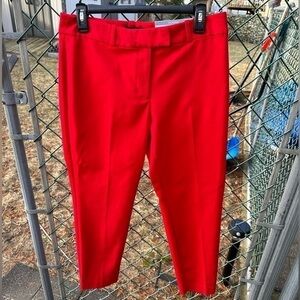 Liz Claiborne Career Women’s “Emma Classic Ankle” Red Dress Pants (Size 4) (NWT)